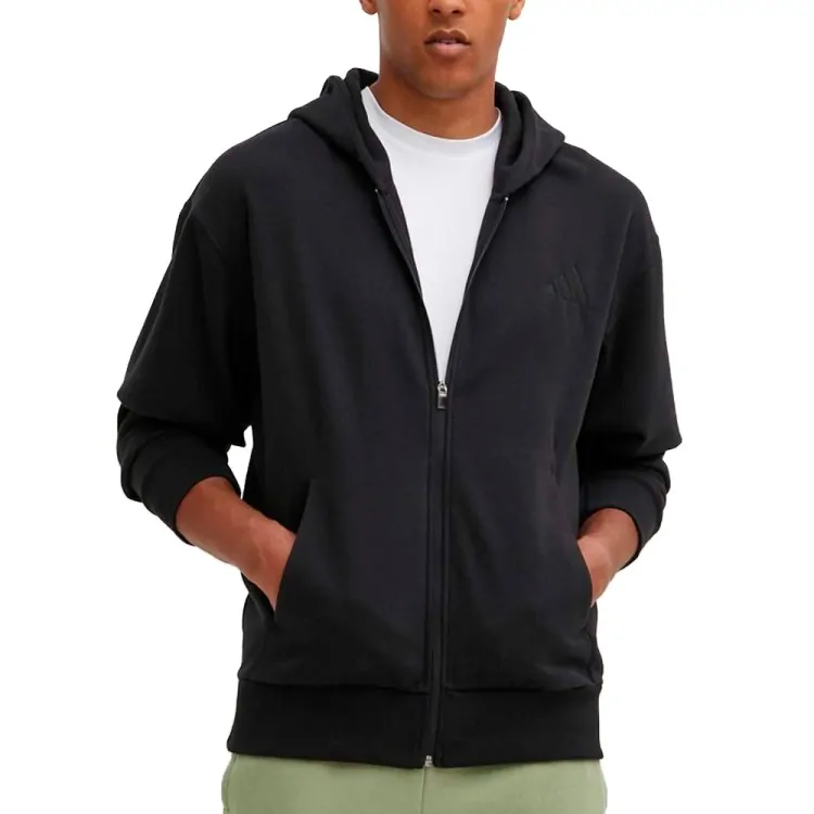 Толстовка мужская Adidas M A SZN FL FZ черная IX1249 купить в