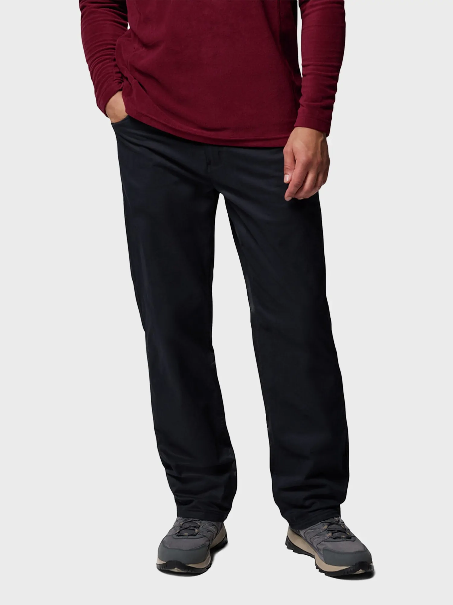 Брюки мужские Columbia Rapid Rivers™ Fleece Lined Pant черные