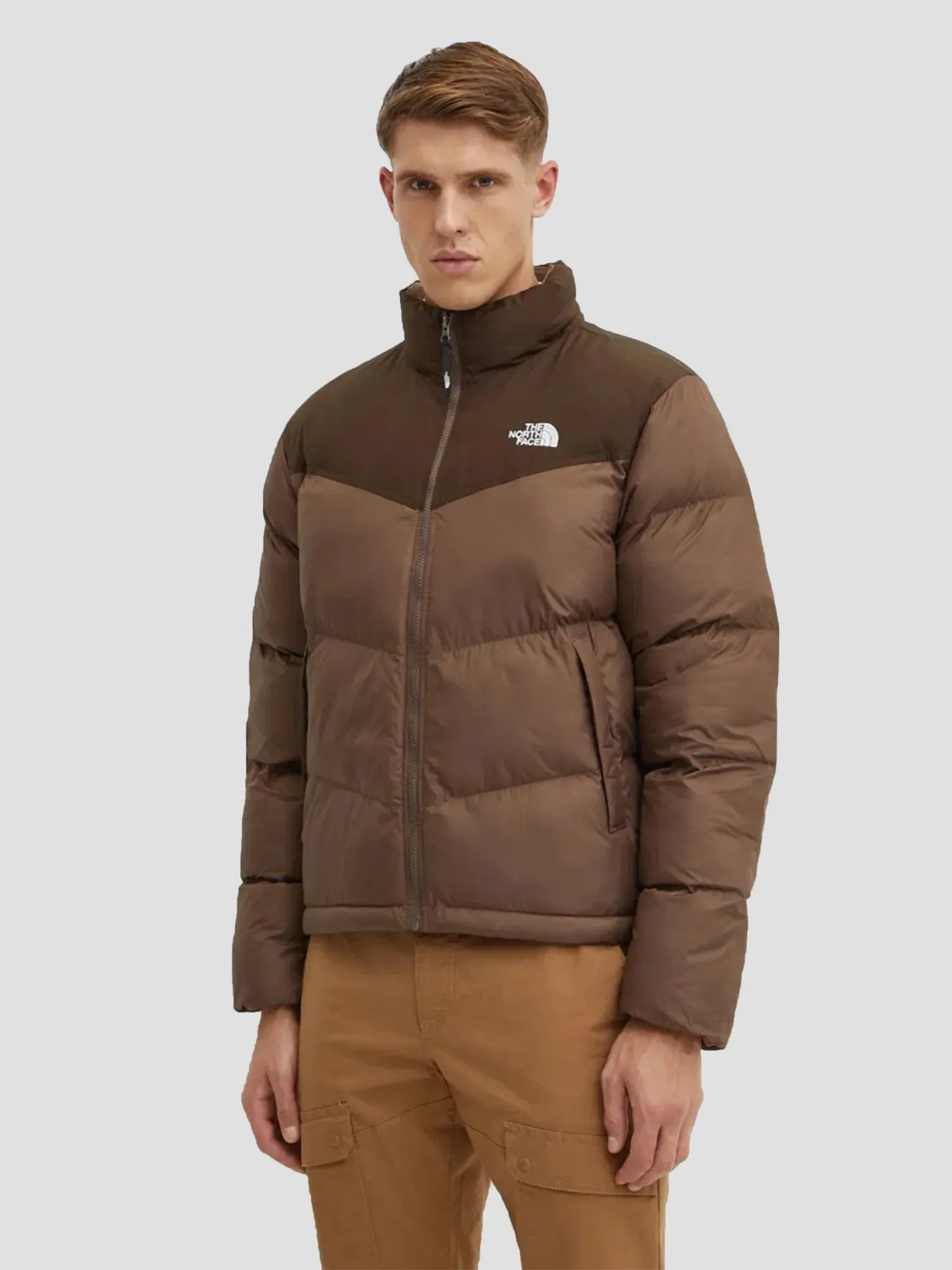 Зимняя куртка The North Face Saikuru коричневый NF0A853I7O31