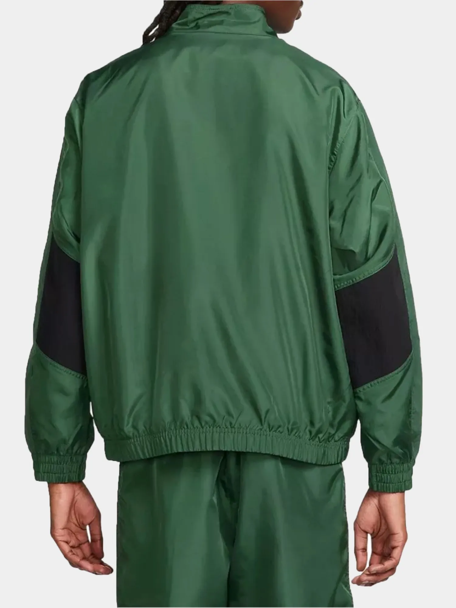 Толстовка мужская Nike M NSW SW AIR TRACKTOP WV зеленая FN7687-323