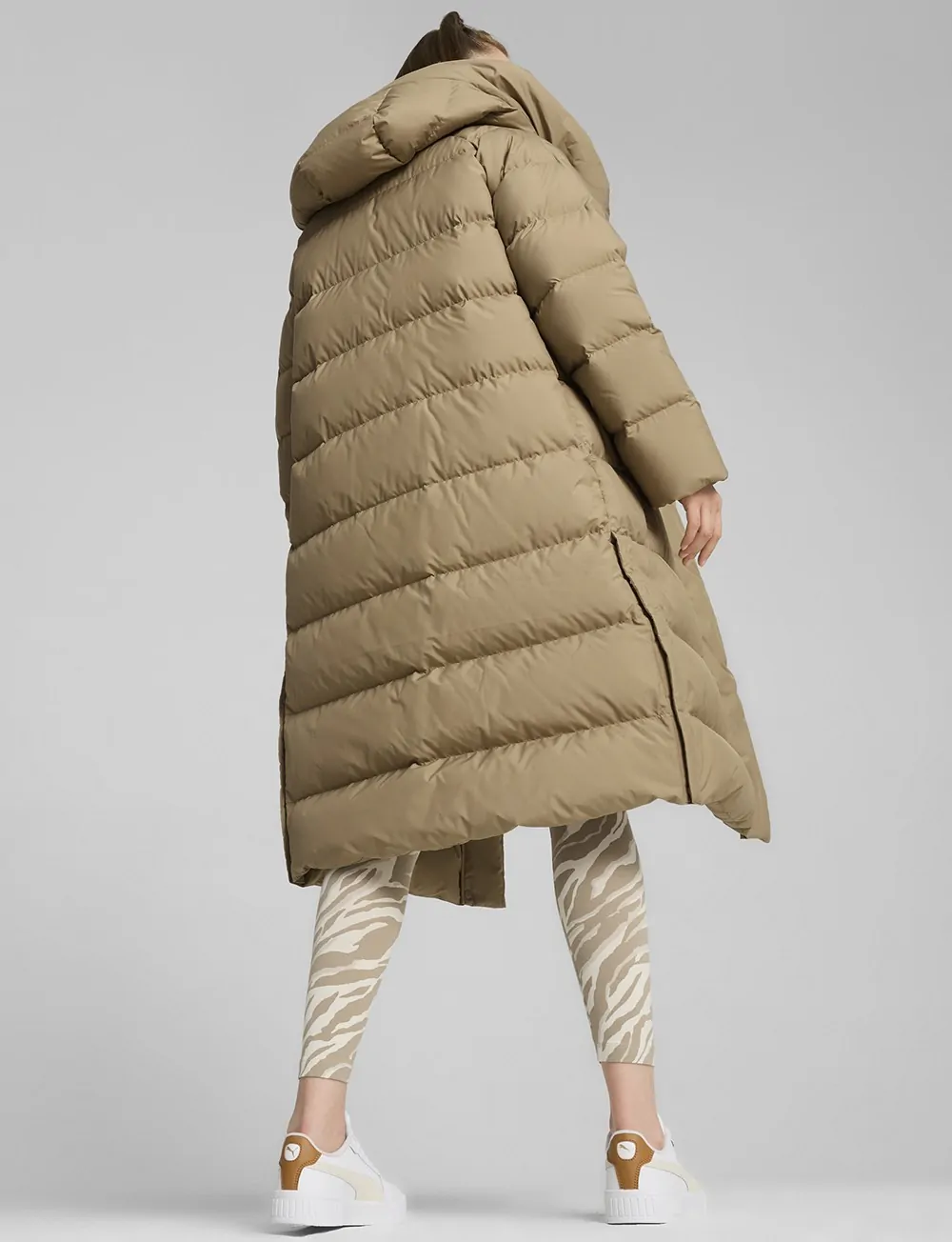 Куртка жіноча Puma Long down Coat бежева 62649367 купити в Києві в