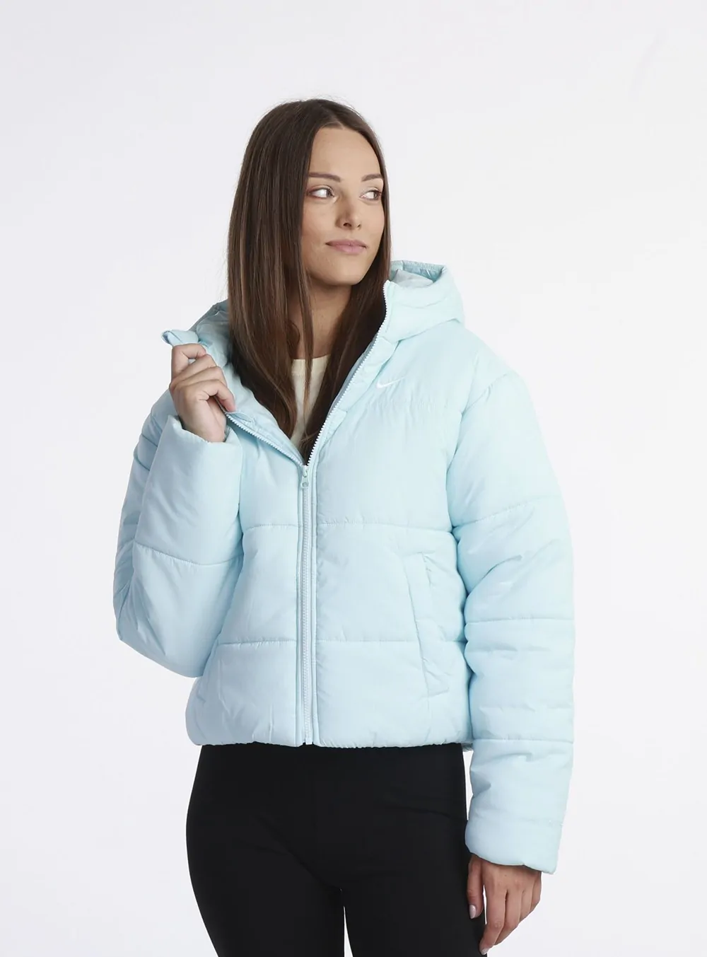 Куртка жіноча Nike W NSW TF SYNFL NK CLSC PFR блакитна FZ5899-474