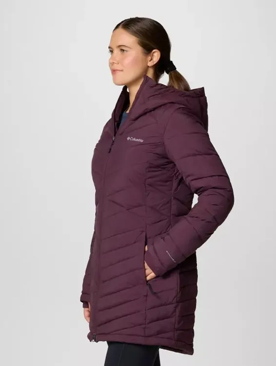 Куртка жіноча Columbia Joy Peak™ II Mid Jacket бордова 2088641-607