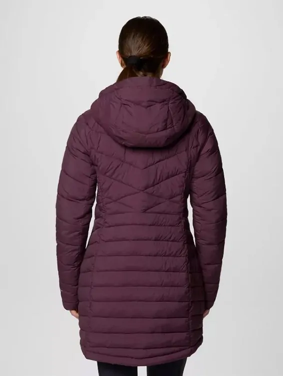 Куртка жіноча Columbia Joy Peak™ II Mid Jacket бордова 2088641-607