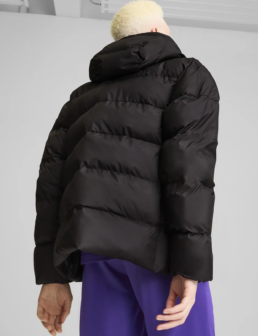 Куртка чоловіча Puma Poly Puffer Jacket чорна 62712301 купити в