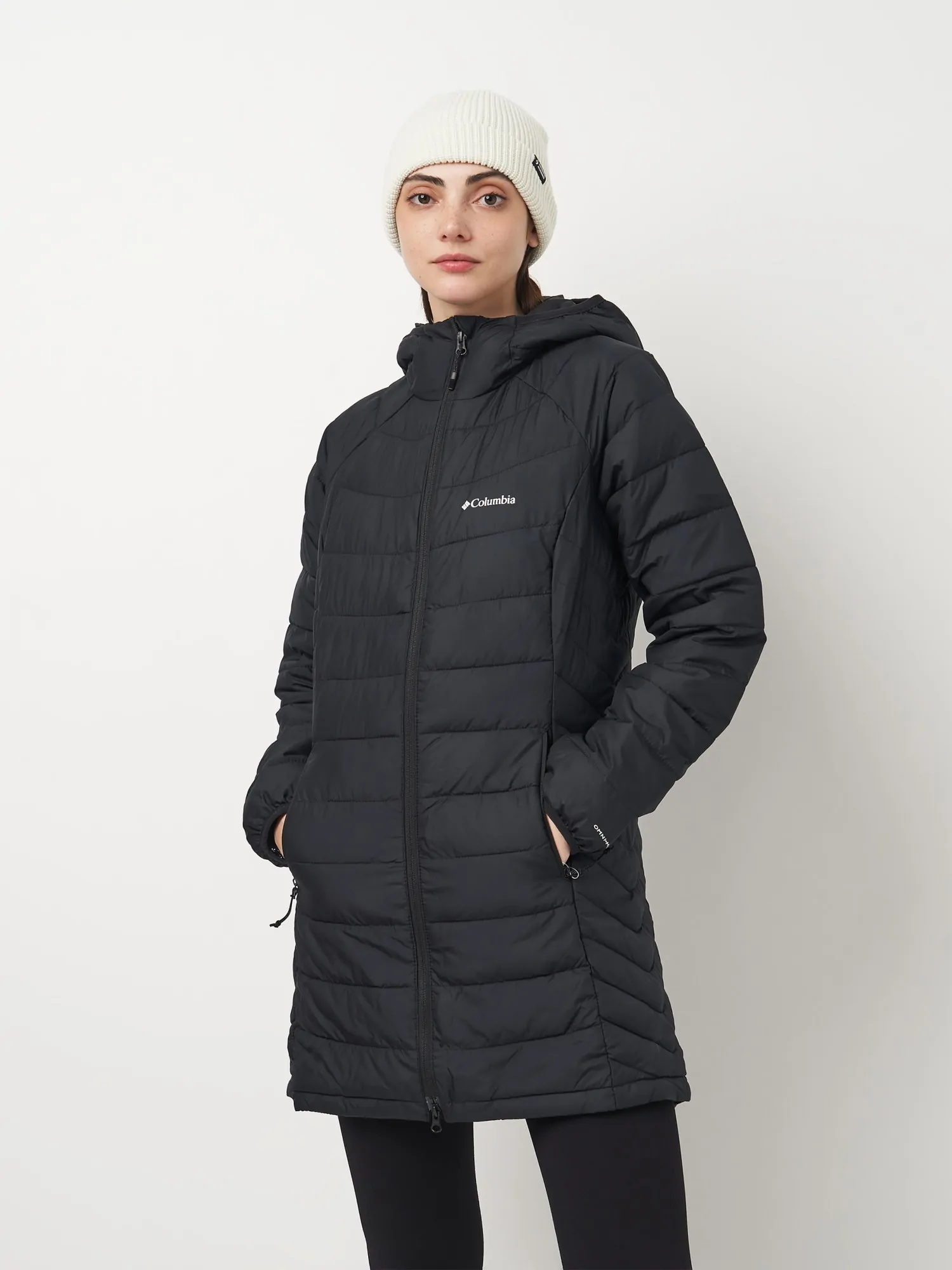 Куртка женская Columbia Powder Lite™ II Mid Jacket черная 2089371