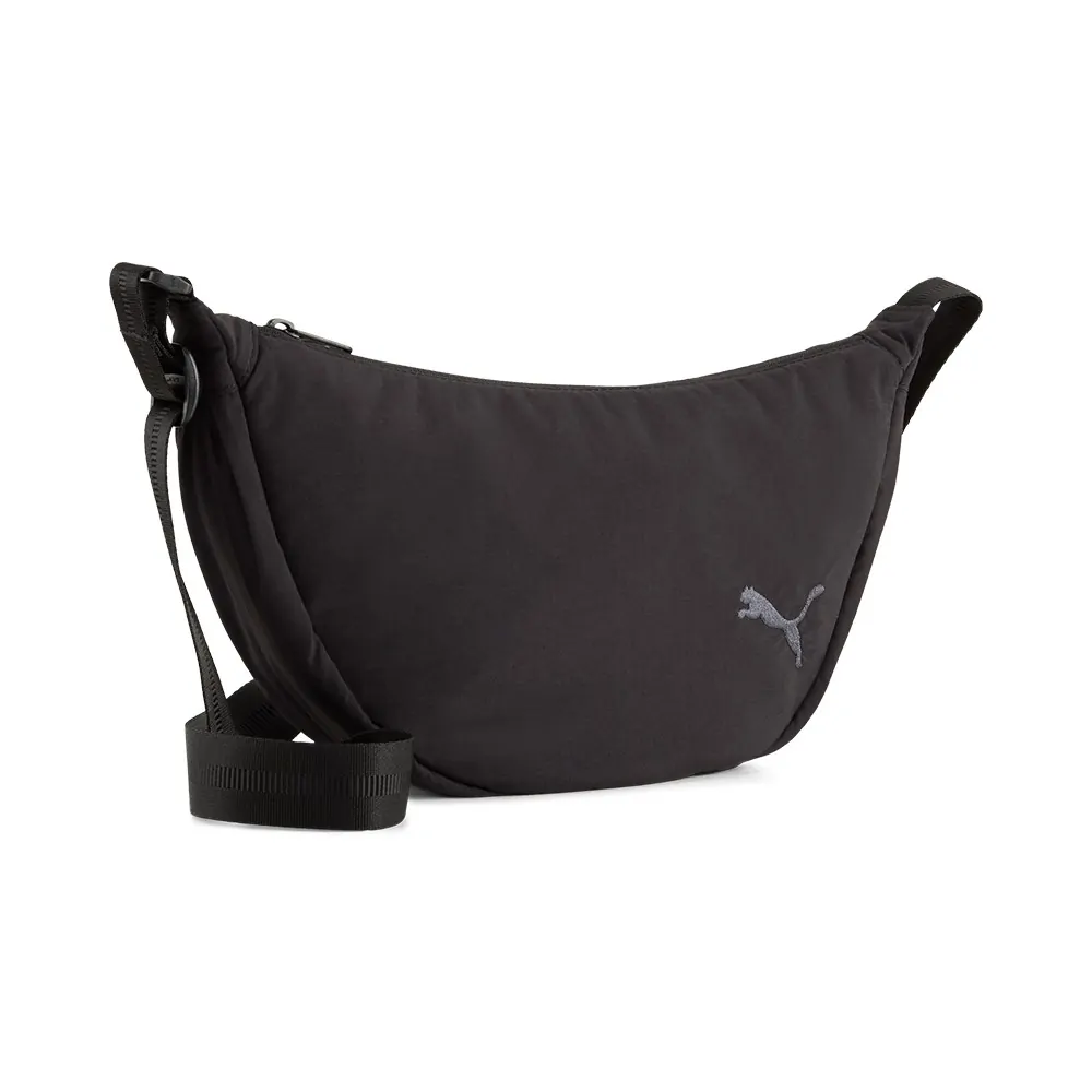 はむ Сумка женская Puma HER Half Moon Bag черная 09270601 купить в