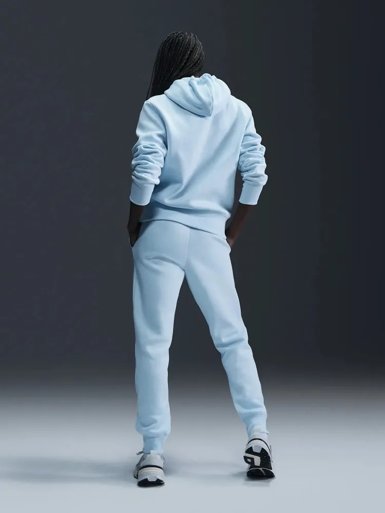 Брюки женские Nike W NSW PHNX FLC MR PANT STD голубые FZ7626-474