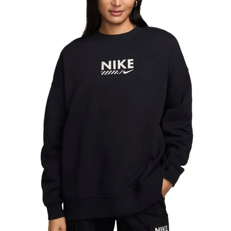 Брюки женские Nike W NSW FLC PANT GLS черные HM4319-010 купить в