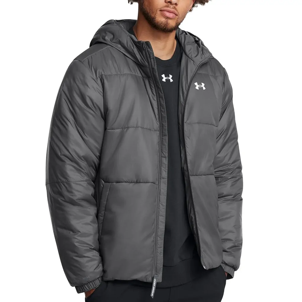 Under Armour スキーウェア メンズ グレー/ブラック　Lサイズ Куртка мужская Under Armour LW INSULATED JACKET серая 1389182-025