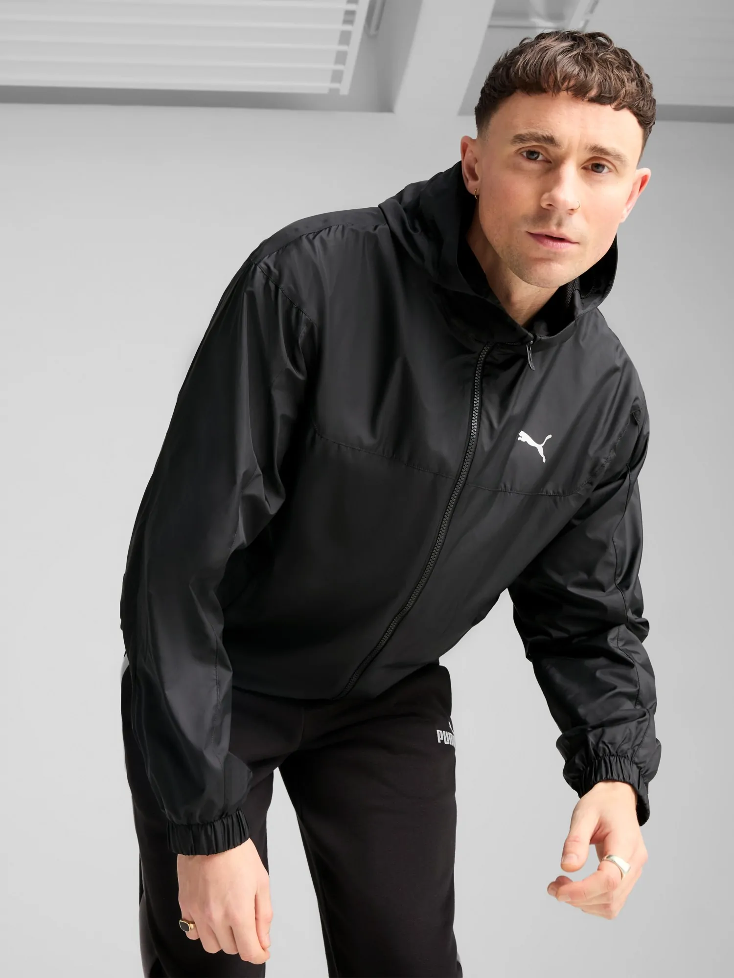Arctic Parsons Claxton Brixton L ブラック/ / Jacket Windbreaker Cotton Warm Fleece Windbreaker Black Lined ジャケット・アウター