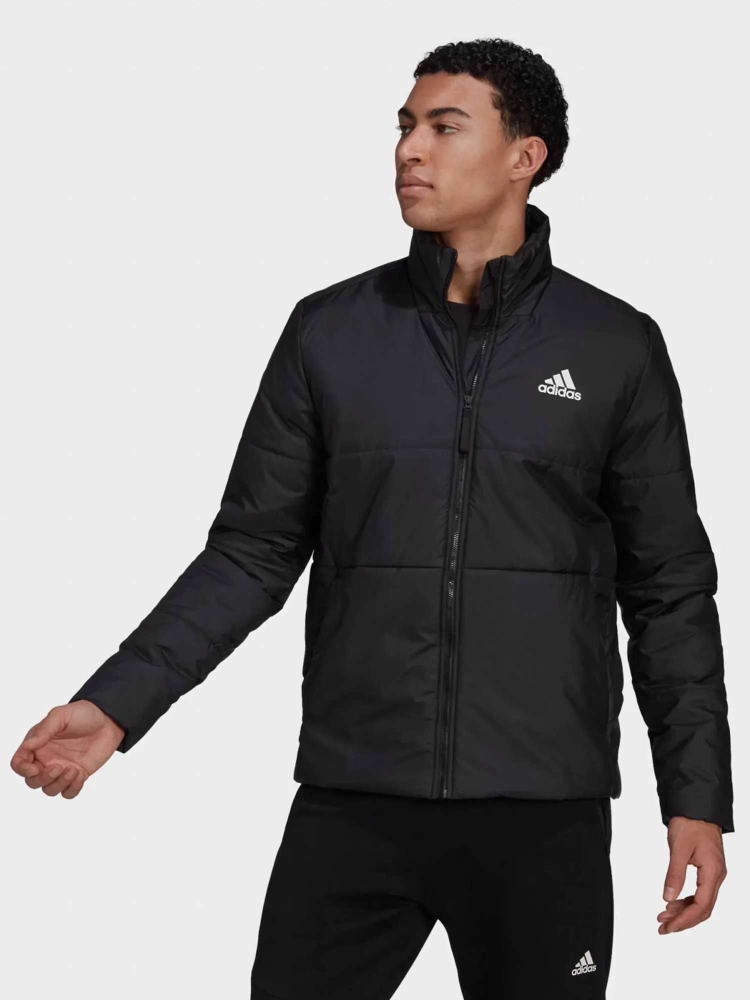 Куртка мужская Adidas BSC 3S INS JKT черная HG8758 купить в Киеве