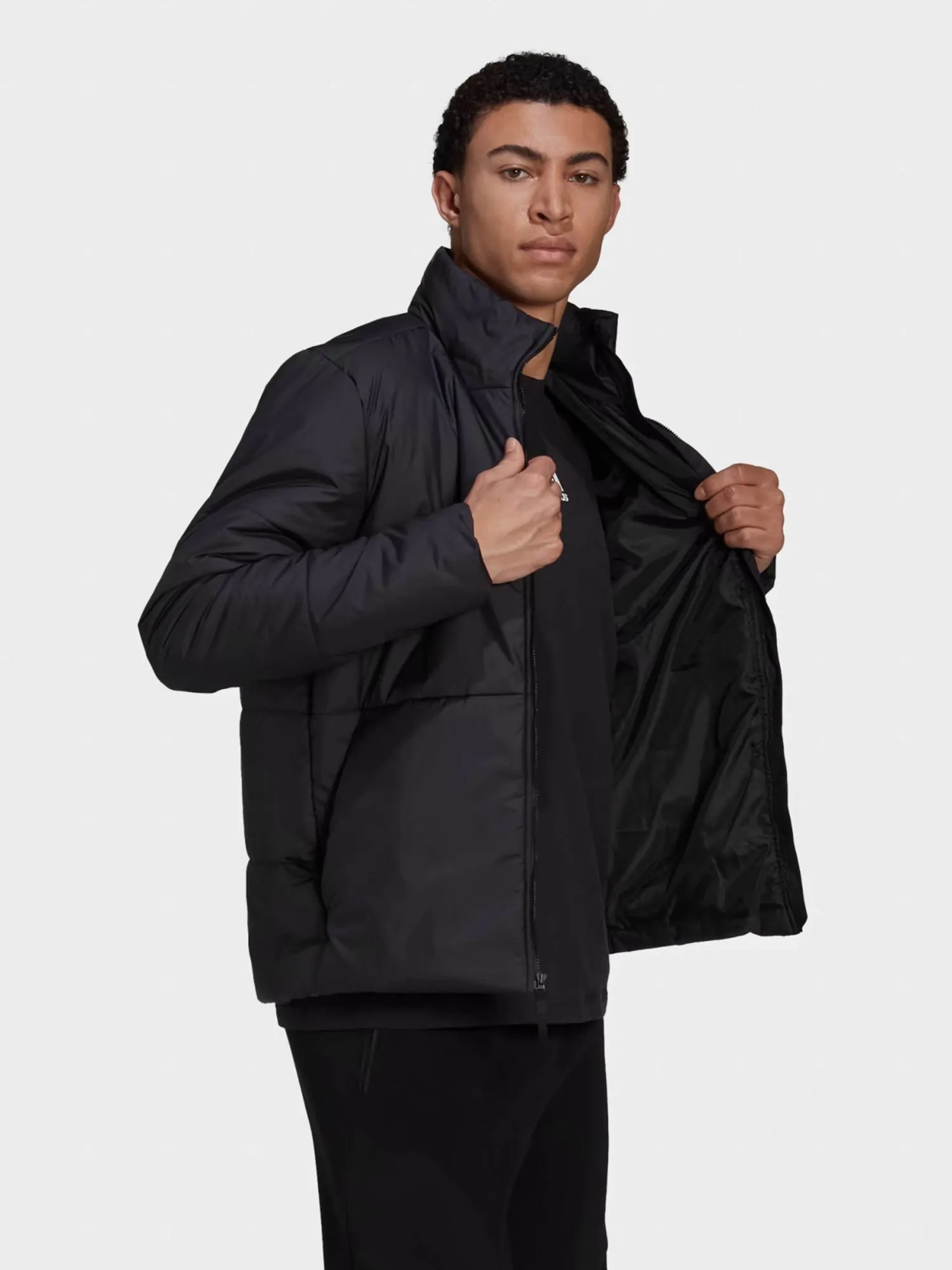 Куртка мужская Adidas BSC 3S INS JKT черная HG8758 купить в Киеве