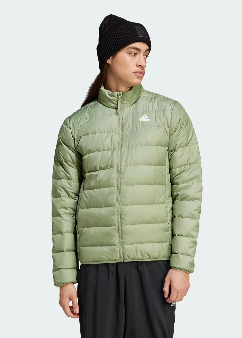 Куртка чоловіча Adidas ESS LITE DOWN J оливкова IX8912 купити в