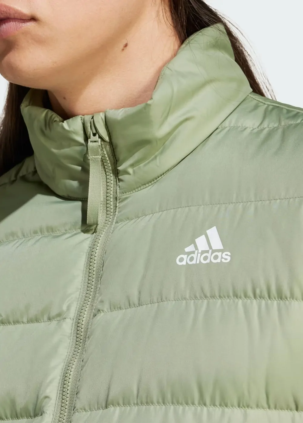 Куртка чоловіча Adidas ESS LITE DOWN J оливкова IX8912 купити в