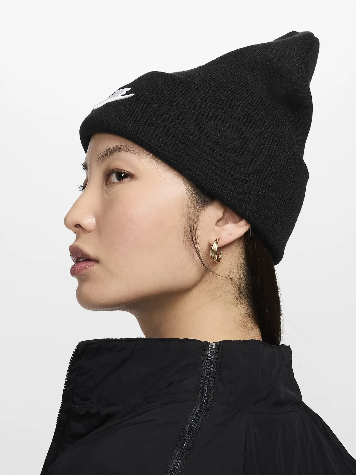 Шапка Nike U NK PEAK BEANIE TC FUT F24 L чорна HF0186-010 купити в