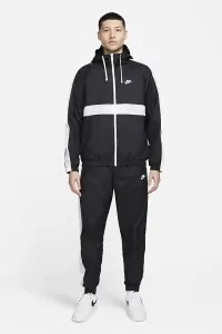 Костюм мужской Nike M NK CLUB WVN HD TRK SUIT черный BV3025-013