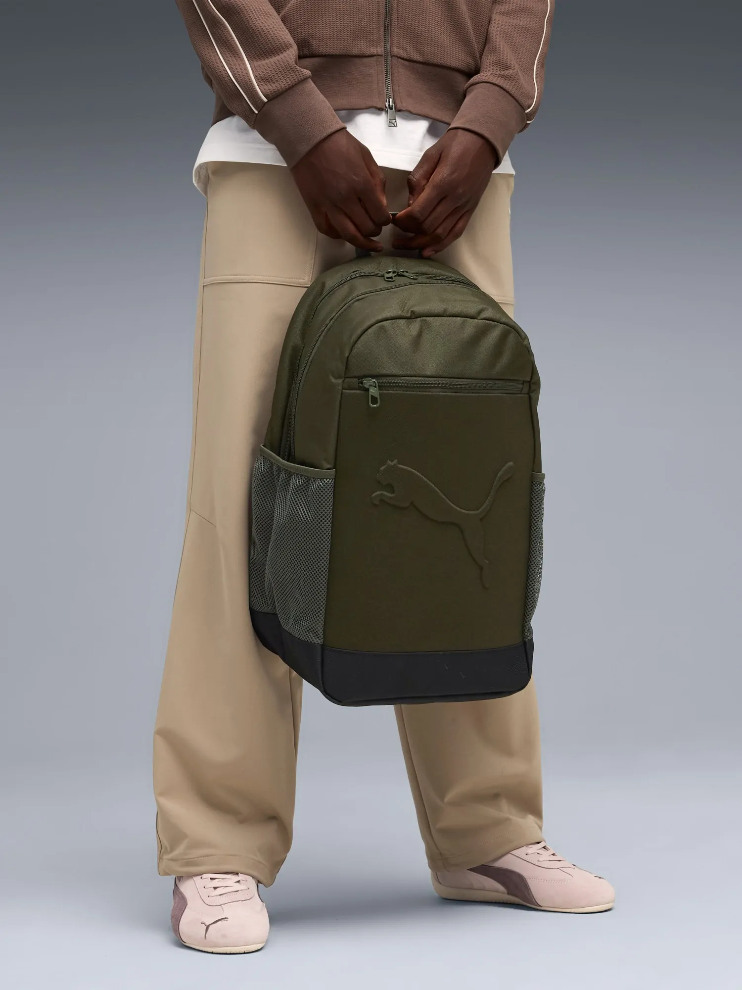 Рюкзак Puma BUZZ Backpack хаки 09115309 купить в Киеве в интернет
