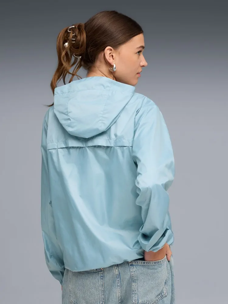 Ветровка женская Puma Ess Regular Windbreaker голубая 68513378