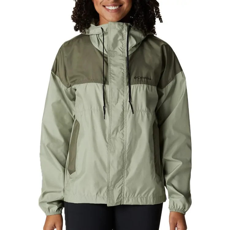 Вітрівка жіноча Columbia FLASH CHALLENGER™ WINDBREAKER зелена