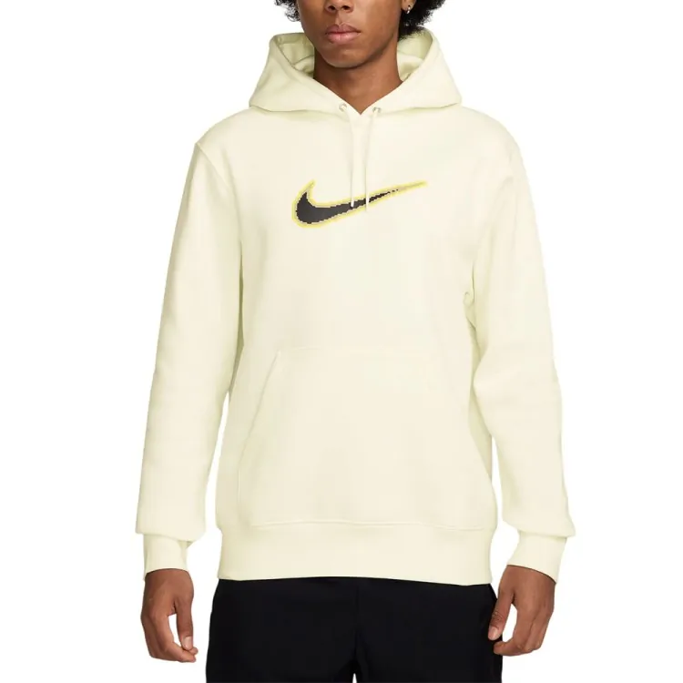 Толстовка мужская Nike M NK CLUB BB HDY NEO VARSITY серая HV0854