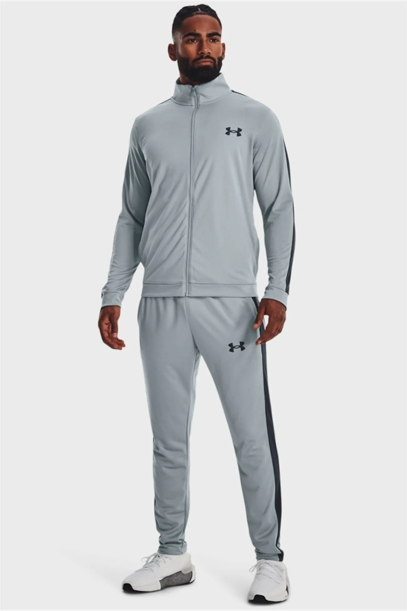 Костюм мужской Under Armour UA Knit Track Suit серый 1357139-465