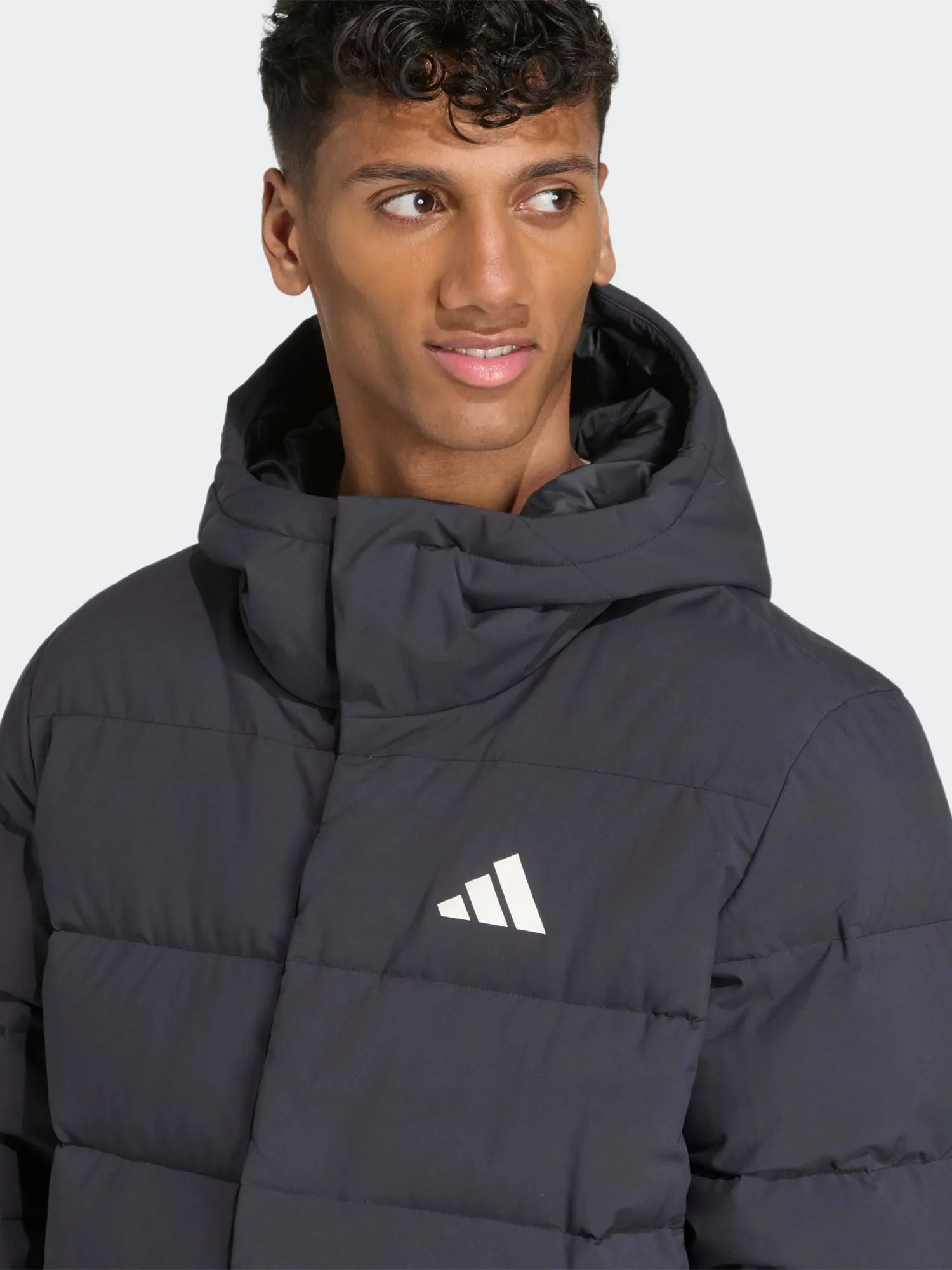 Куртка чоловіча Adidas HELIONIC HD JKT чорна JN2099 купити в Києві