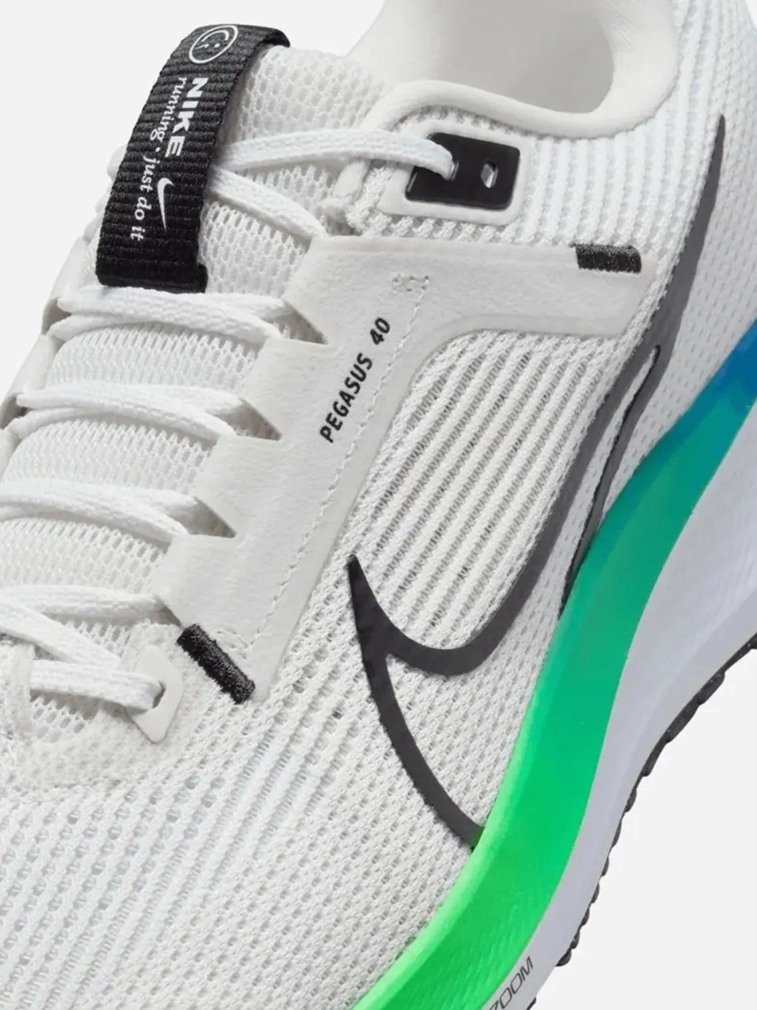 Кроссовки мужские Nike AIR ZOOM PEGASUS 40 белые DV3853-006 купить