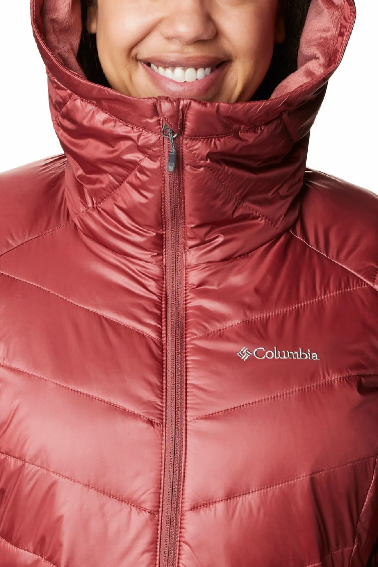 Куртка жіноча Columbia Joy Peak™ Mid Jacket червона 1982661-679