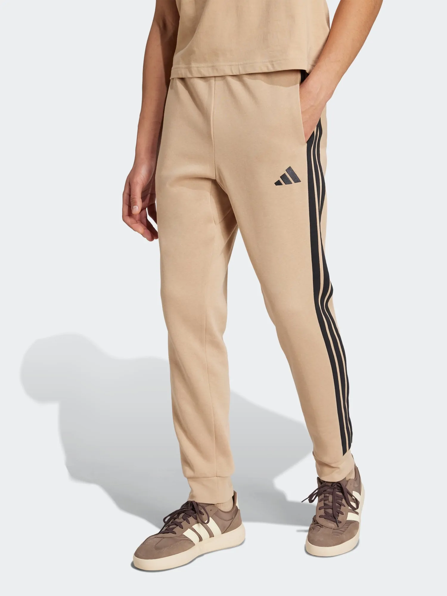 Брюки мужские Adidas M 3S FL TC PT бежевые JX0712 купить в Киеве в