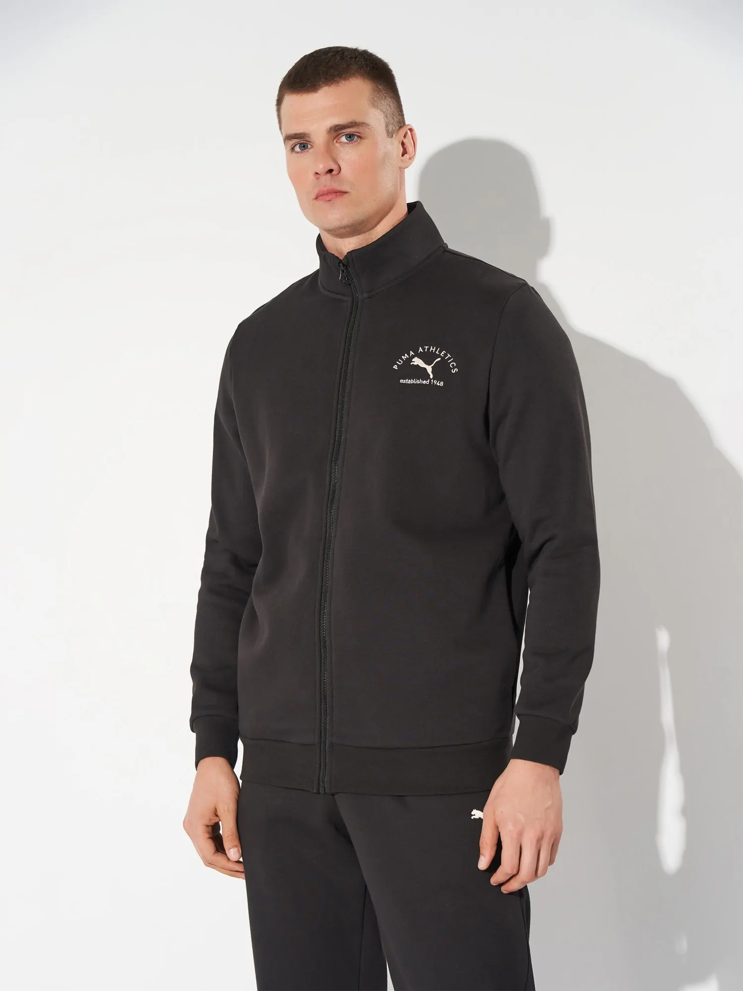 Костюм мужской Puma CLASS Sweat Suit черный 68817601 купить в