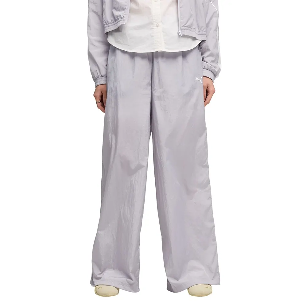 Брюки женские Puma SPORT Relaxed Woven Pants op сиреневые 69186582
