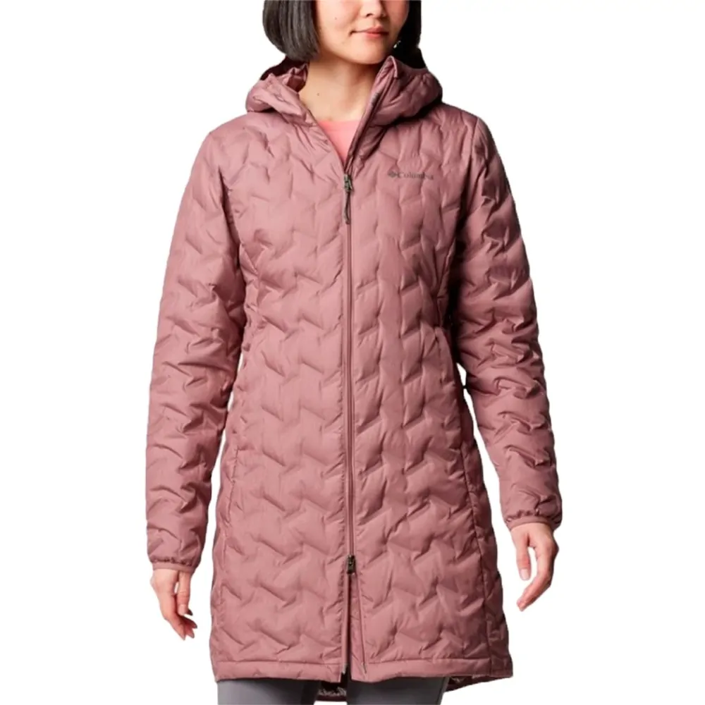 Куртка жіноча Columbia Delta Ridge™ II Long Down Jacket темно