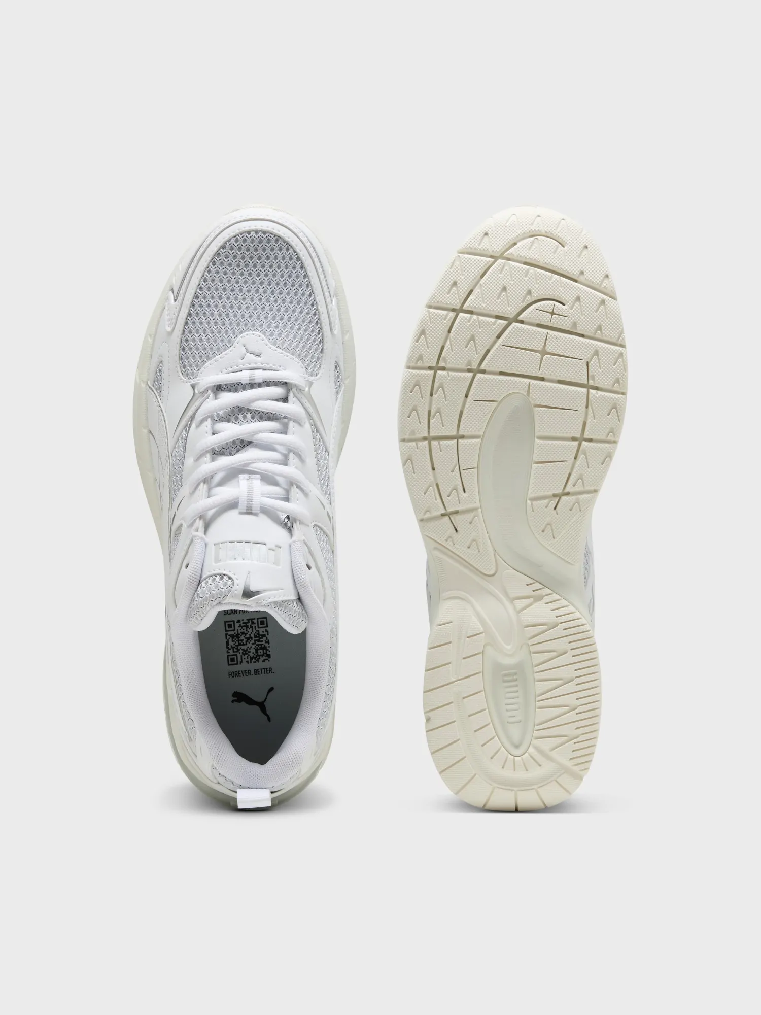 Кроссовки женские Puma Milenio tech 2000 2Tone белые 40491402