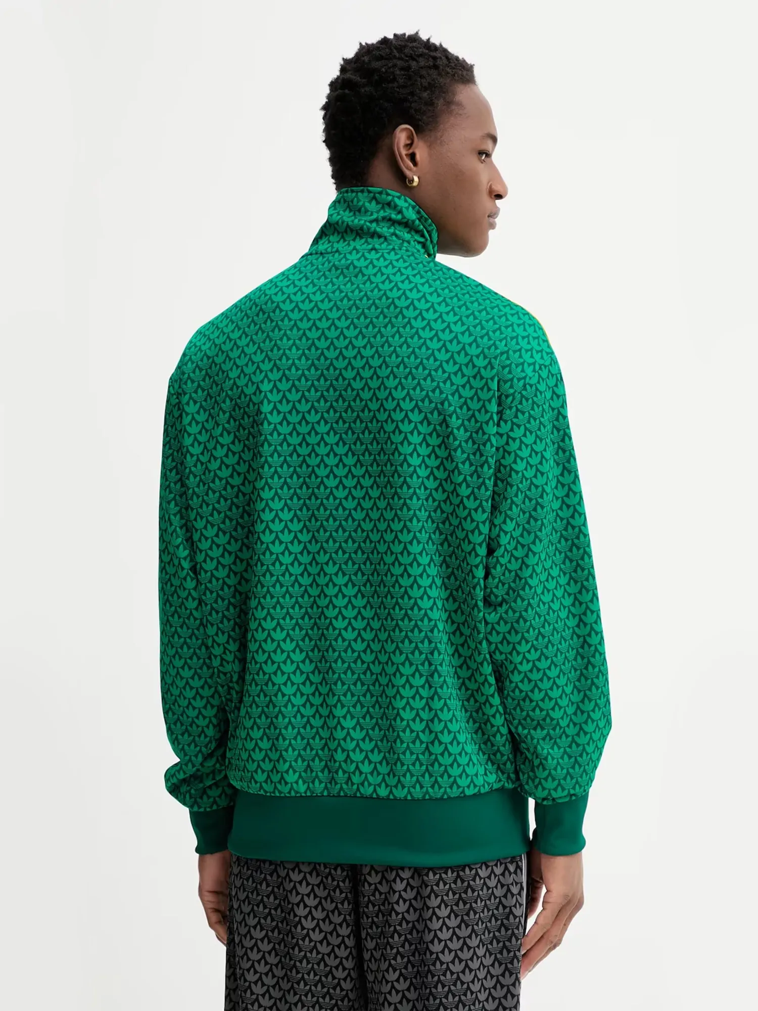 Толстовка мужская Adidas FIREBIRD TT зеленая KD0382 купить в Киеве