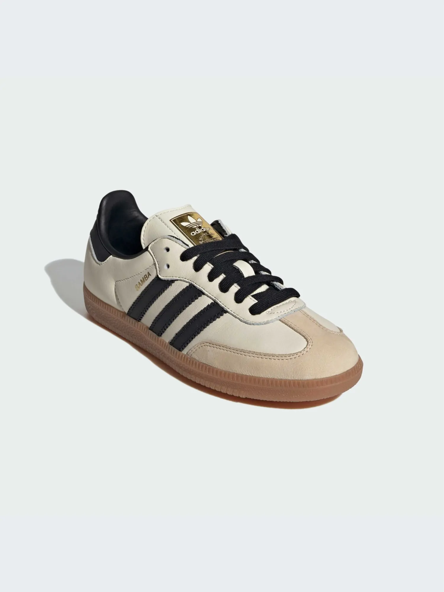 Кроссовки женские Adidas SAMBA OG W бежевые ID0478 купить в Киеве