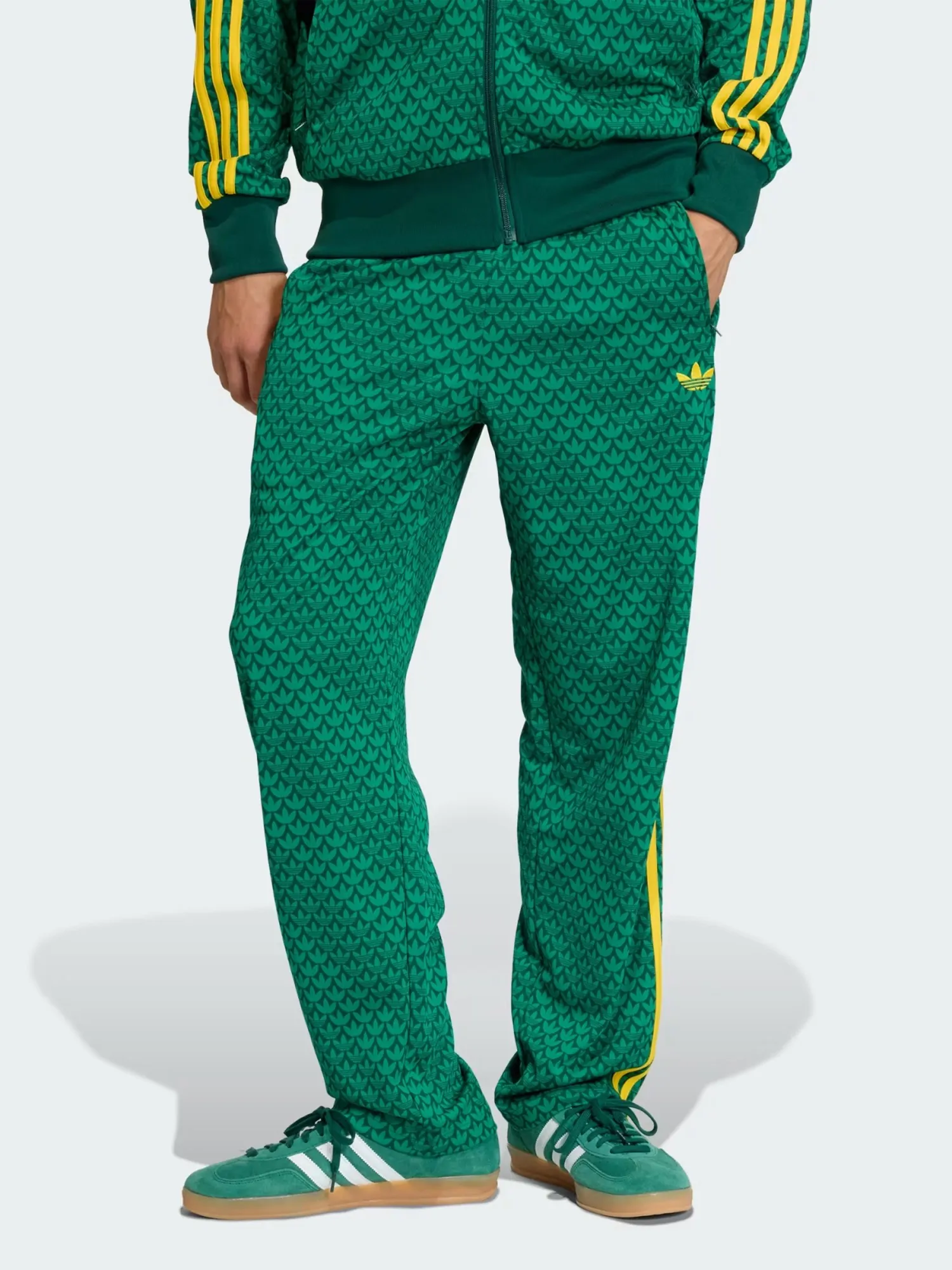 Штани чоловічі Adidas FIREBIRD TP зелені KD0396 купити в Києві в