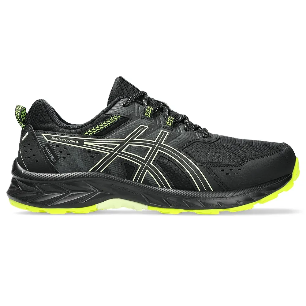 黒婿 Кроссовки мужские Asics GEL-VENTURE 9 WATERPROOF черные 1011B705