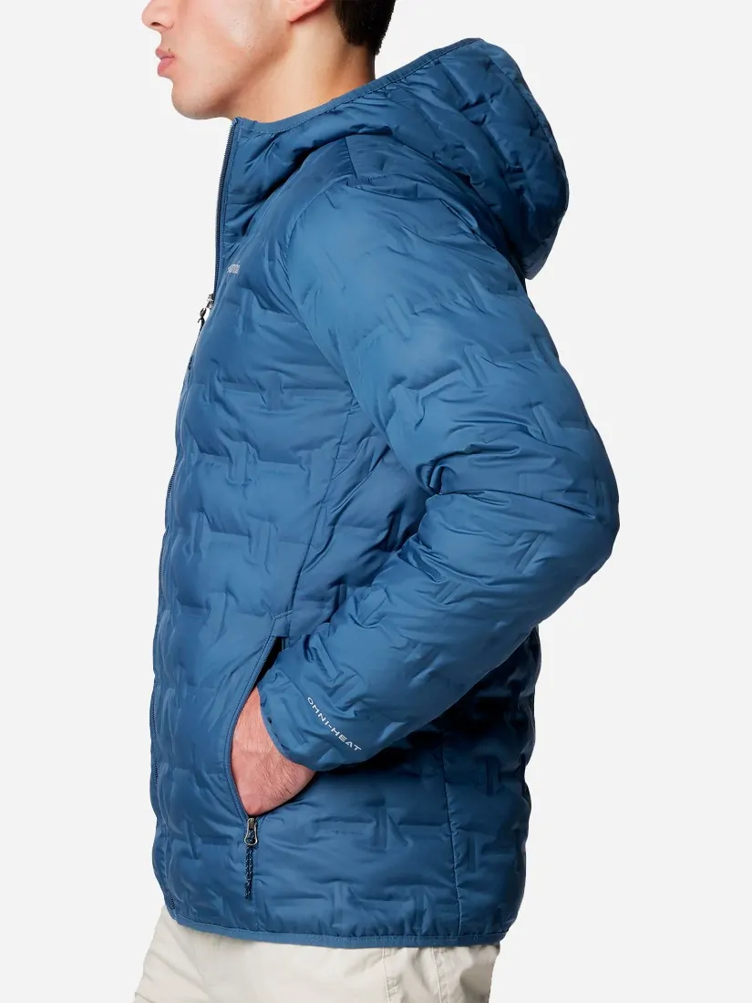 Куртка чоловіча Columbia Delta Ridge™ II Down Hooded Jacket темно