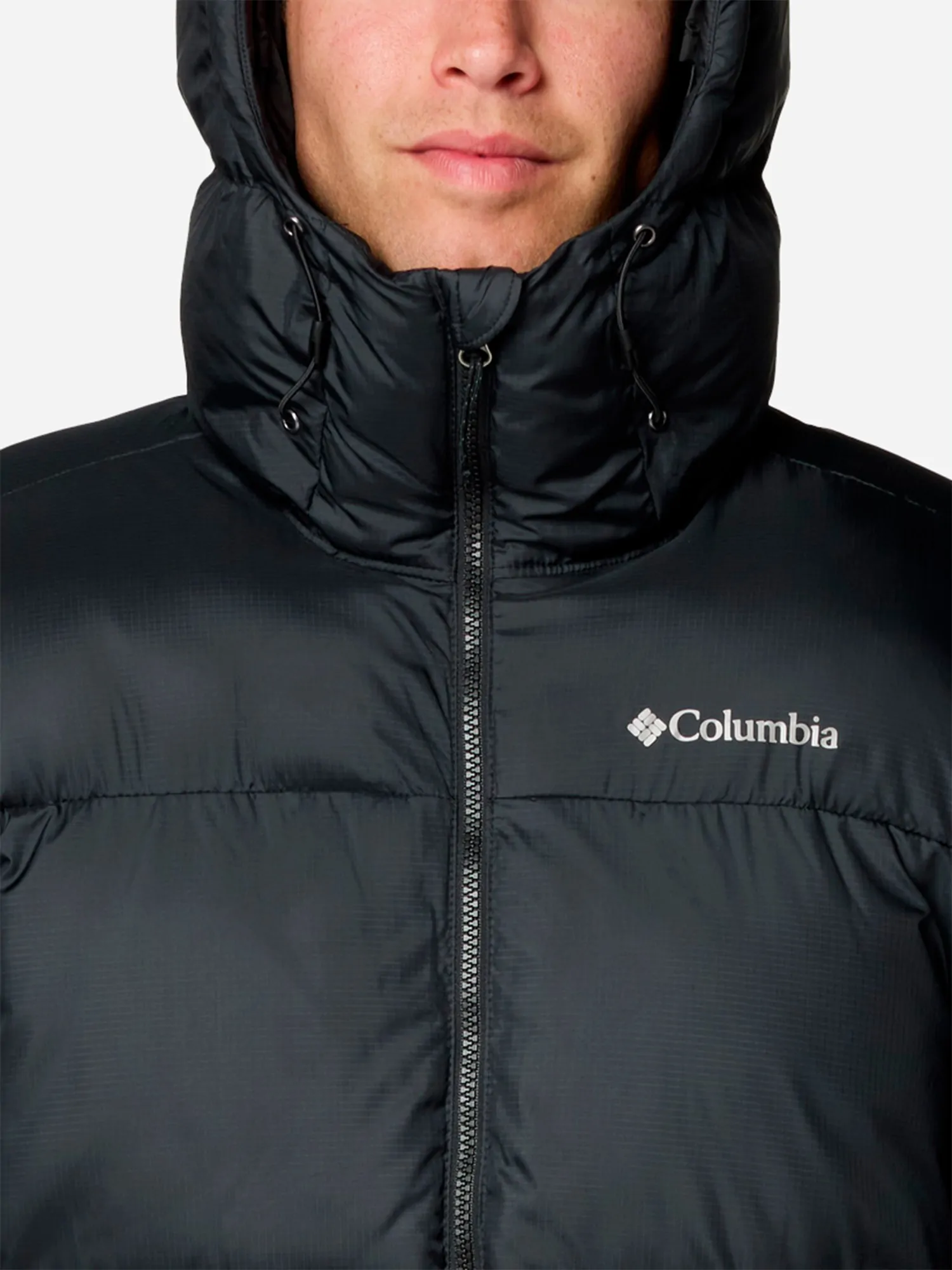 Куртка чоловіча Columbia Puffect™ II Hooded Jacket чорна 2086851