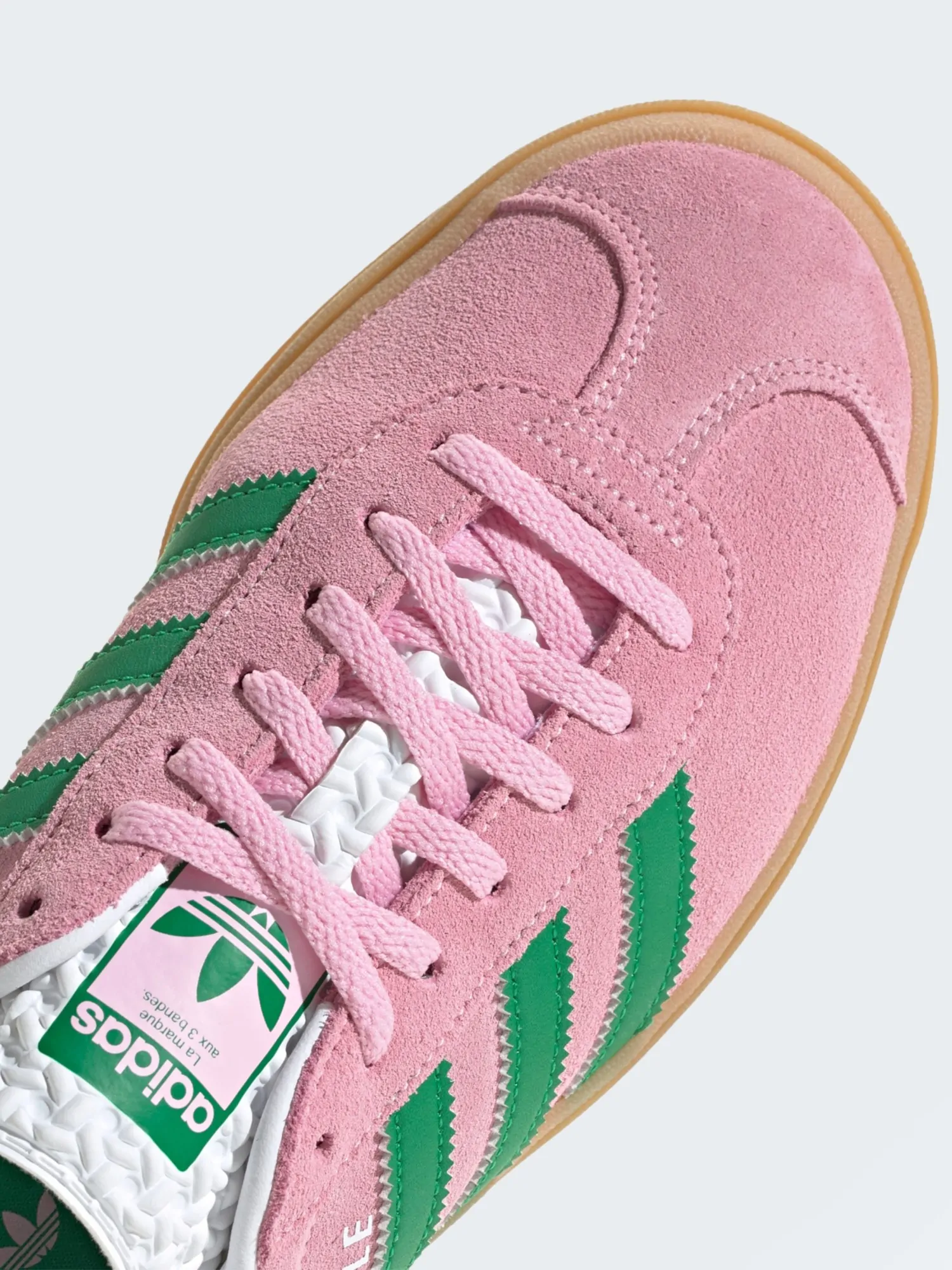 Кроссовки женские Adidas GAZELLE BOLD W розовые IE0420 купить в