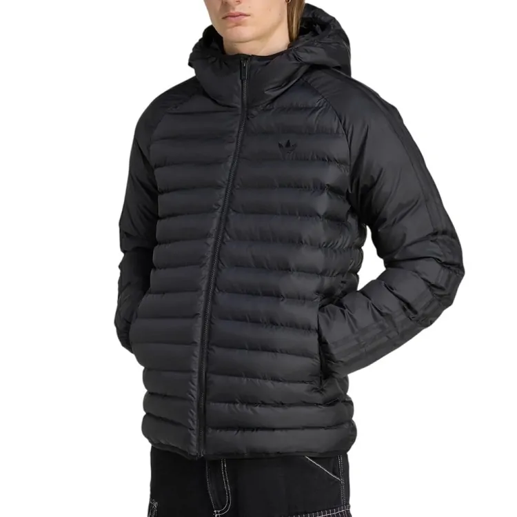 Куртка мужская Adidas PAD HOODED JKT черная JX4117 купить в Киеве