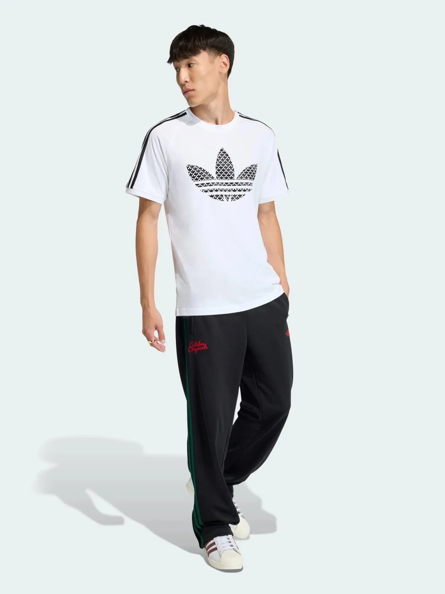 Футболка мужская Adidas MONOGRAM 3S T белая KD1360 купить в Киеве