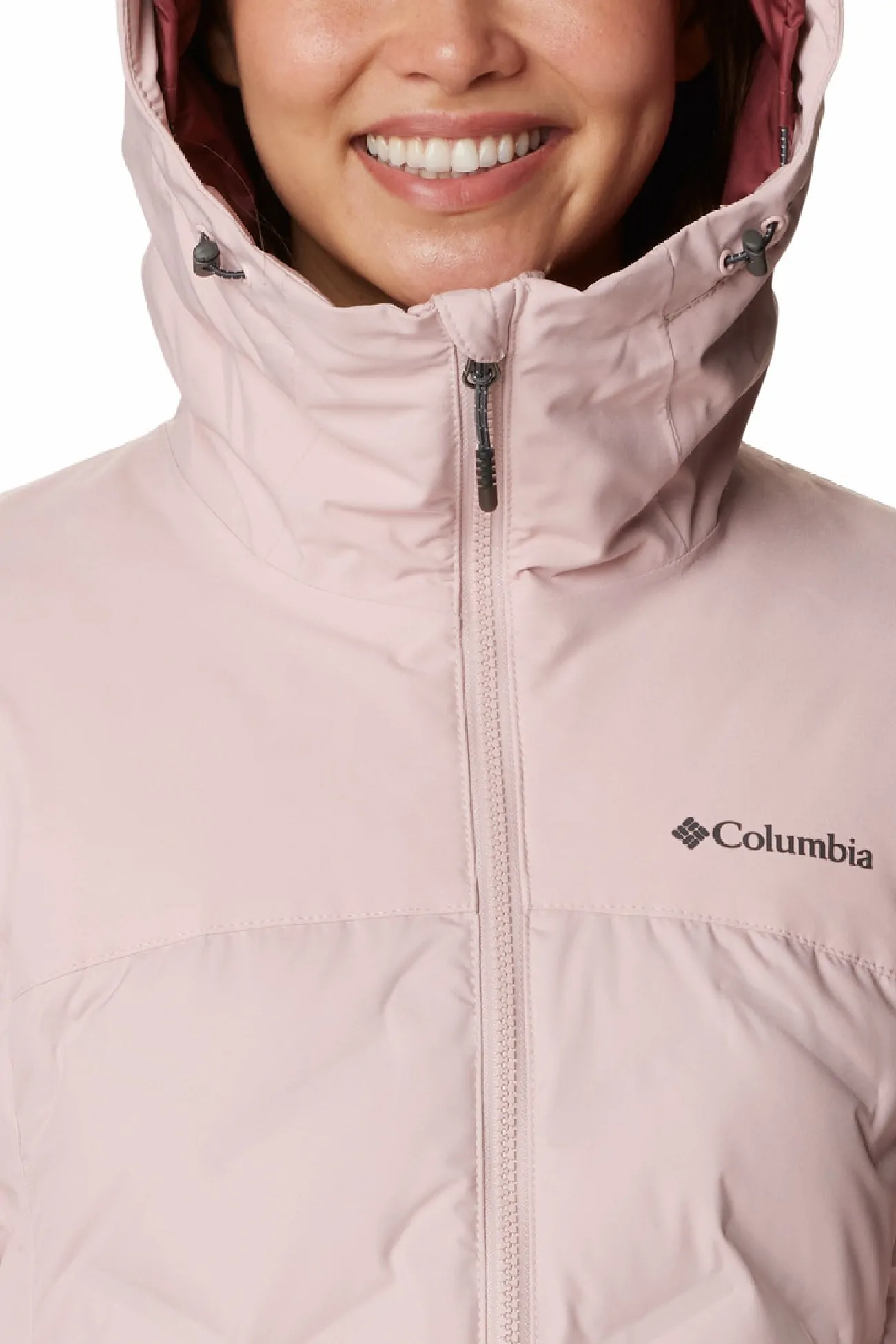 Куртка жіноча Columbia Grand Trek™ II Down Jacket рожева 2007791