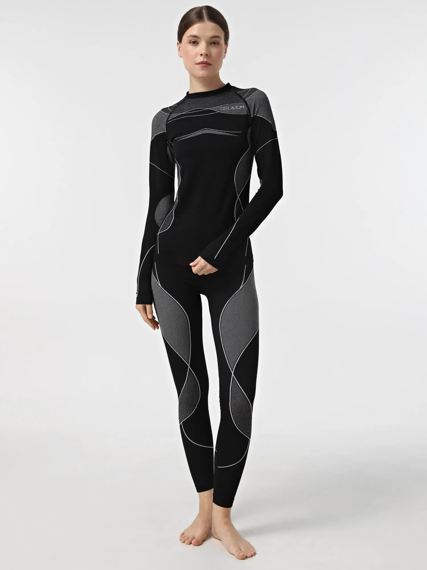 ゆみブラック0 Термобілизна жіноча Larum Arcticwrap чорна 522504-010 купити в