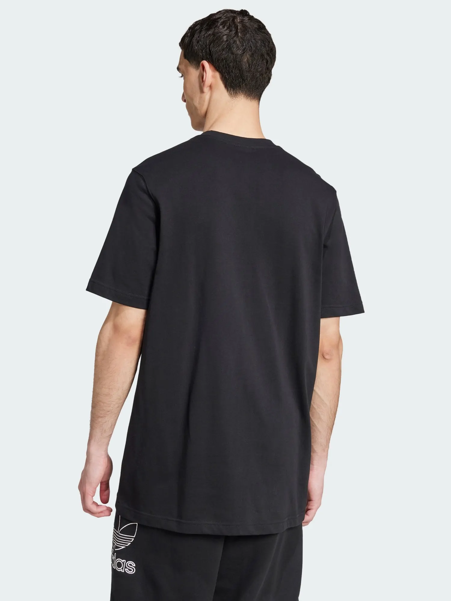Футболка чоловіча Adidas OUTL TREF TEE чорна JP1088 купити в Києві