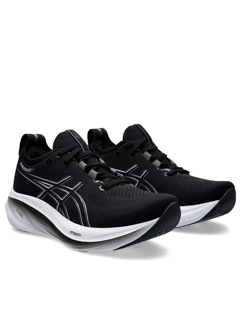Кроссовки женские Asics GEL-NIMBUS 26 черные 1012B601-001 купить в