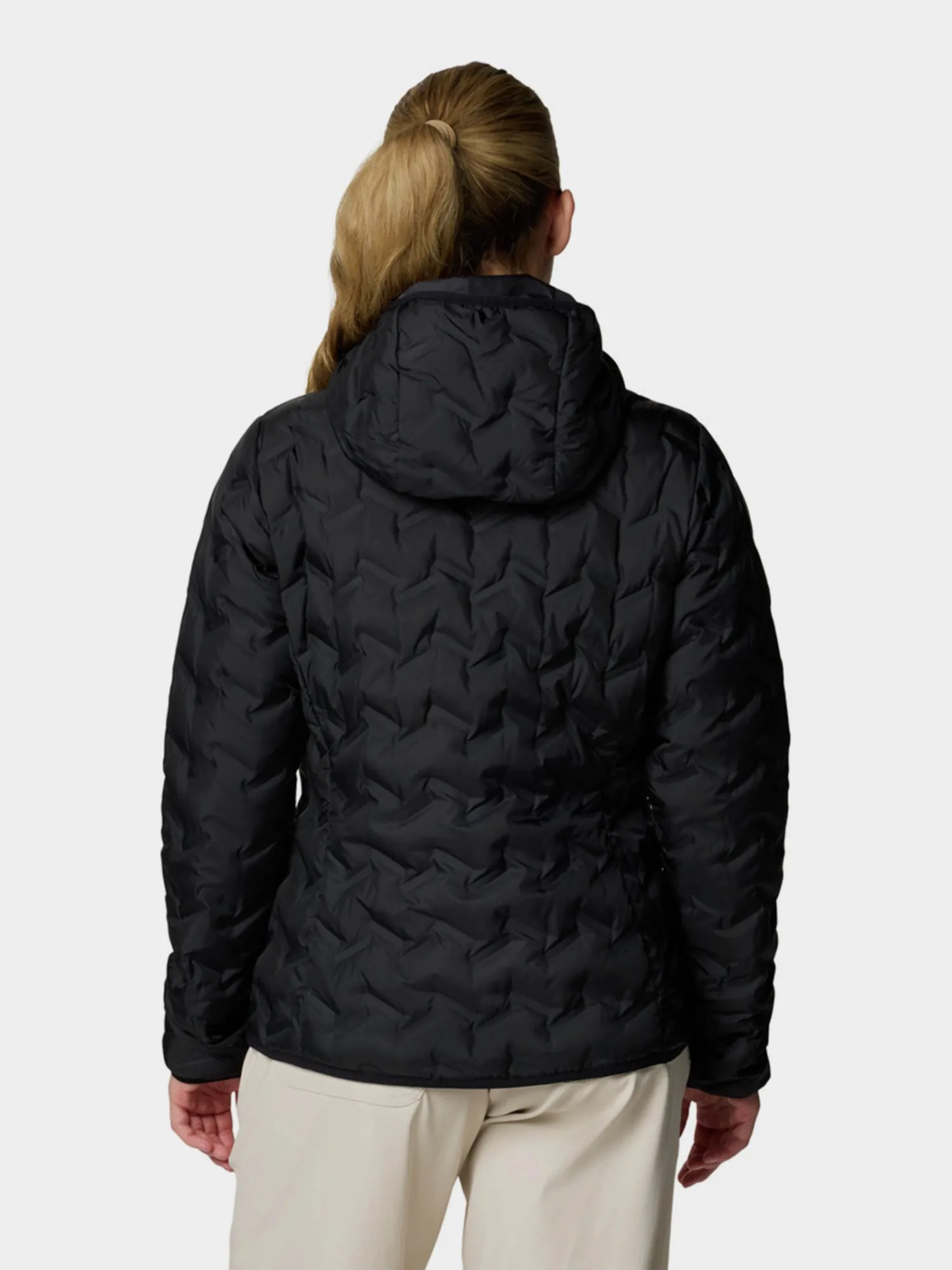 Куртка жіноча Columbia Delta Ridge™ II Down Hooded Jacket чорна