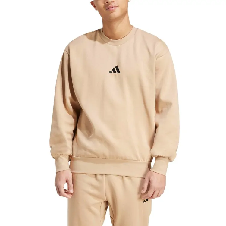 Толстовка мужская Adidas M FEELCOZY SWT мокко JX5664 купить в