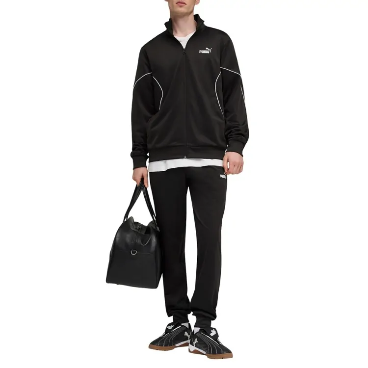 Костюм мужской Puma Poly Piping Suit черный 69176501 купить в